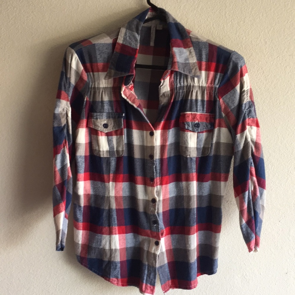 The Clothing Company  plaid top